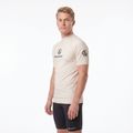 Men's T-shirt AQUASTIC Rimos UV 50+ UPF beige 2