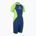 Children's wetsuit AQUASTIC Wavey Jrb 2 mm green/navy blue