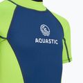 Children's wetsuit AQUASTIC Wavey Jrb 2 mm green/navy blue 5