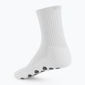 Children's football socks OneTeam Precision Grip non-slip 2-pack white 2