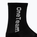 Children's football socks OneTeam Precision Grip non-slip 2-pack black 3