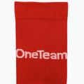 Football socks OneTeam Precision football socks set 2-pack red 3