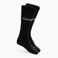 Football socks OneTeam Precision football socks set 2-pack black