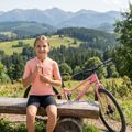 Koszulka rowerowa dziecięca ATTABO TEVRA JR krótki zamek różowa 6