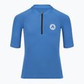 Children's cycling jersey ATTABO TEVRA JR short zip blue 8