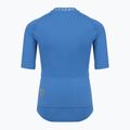 Children's cycling jersey ATTABO TEVRA JR short zip blue 9