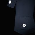 Men's cycling jersey ATTABO TEVRA short zip black 15