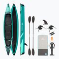 AQUASTIC Cortez 13'9" 420 cm green 2-person high-pressure inflatable kayak