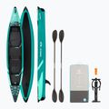 AQUASTIC Cortez 13'9" 420 cm green 2-person high-pressure inflatable kayak