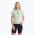 Women's cycling jersey ATTABO TEVRA short zip mint