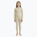 Children's thermal underwear set WOOLCANO Merino SET0683 beige
