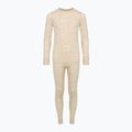 Children's thermal underwear set WOOLCANO Merino SET0683 beige 8