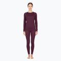 Women's thermal underwear set WOOLCANO Merino SET0543 purple