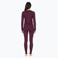 Women's thermal underwear set WOOLCANO Merino SET0543 purple 3