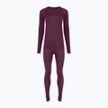 Women's thermal underwear set WOOLCANO Merino SET0543 purple 10