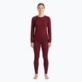 Women's thermal underwear set WOOLCANO Merino SET0543 maroon