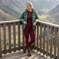 Women's thermal underwear set WOOLCANO Merino SET0543 maroon 8