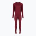 Women's thermal underwear set WOOLCANO Merino SET0543 maroon 9
