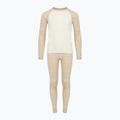 Children's thermal underwear set WOOLCANO Merino SET0982 beige 8