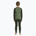 Children's thermal underwear set WOOLCANO Merino SET0982 khaki 3