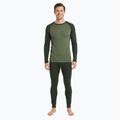 Men's thermal underwear set WOOLCANO thermal Merino SET0978 khaki
