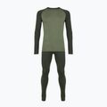 Men's thermal underwear set WOOLCANO thermal Merino SET0978 khaki 8