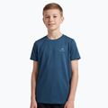 Children's trekking T-shirt KADVA TrailCore breathable navy blue