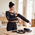 XTREXO AIRPRESSO 8 black compression massage sleeves massager 4