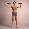 Dumbbell set XTREXO SCULPT 2 x 2 kg black 5