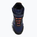 Children's trekking boots KADVA Rocky Trail Mid WaterProof Softshell navy blue 8
