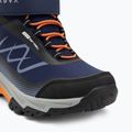 Children's trekking boots KADVA Rocky Trail Mid WaterProof Softshell navy blue 10