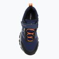 Children's trekking shoes KADVA Rocky Trail Low WaterProof Softshell navy blue 8