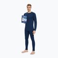 WOOLCANO Merino men's thermal underwear set SET0540 navy blue