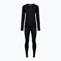 Women's thermal underwear set WOOLCANO Merino SET0543 black 6