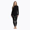 Women's thermal sweatshirt WOOLCANO Merino TOP0545 black 2