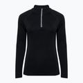 Women's thermal sweatshirt WOOLCANO Merino TOP0545 black 6