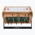 OneTeam FunArena 3-in-1 foosball, cymball, wooden/black pool table 7
