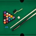 OneTeam FunArena 3-in-1 foosball, cymball, wooden/black pool table 12