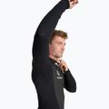 Men's surfing wetsuit AQUASTIC neoprene 4/3 mm WAVEY black 7