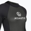 Women's surfing wetsuit AQUASTIC neoprene 4/3 mm WAVEY black 14