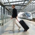Large travel suitcase KADVA Mons 100 the black 18