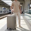Medium travel suitcase KADVA Palero 64 l beige 15