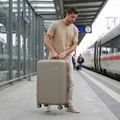 Medium travel suitcase KADVA Palero 64 l beige 16