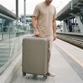 Large travel suitcase KADVA Palero 95 l beige 16