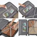 Medium travel suitcase KADVA Palero 64 l grey 3