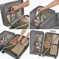 Large travel suitcase KADVA Palero 95 l grey 3
