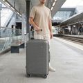 Large travel suitcase KADVA Palero 95 l grey 15