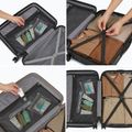 Medium travel suitcase KADVA Palero 64 l black 3