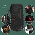 KADVA Sendero trekking backpack 35 l black 22