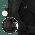 KADVA Sendero trekking backpack 35 l black 28